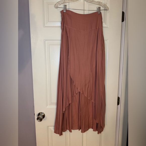 O'Neill Pink High Low Skirt - Picture 7 of 9